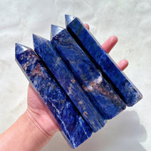 Sodalite Crystal Obelisk Tower