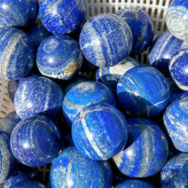 Lapis Lazuli Crystal Sphere