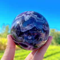 Dream Amethyst Crystal Sphere