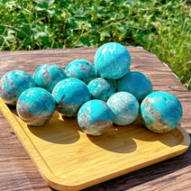 Amazonite Crystal Sphere