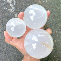 Clear Crystal Sphere