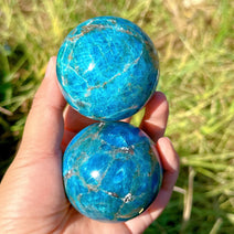 Apatite Quartz Crystal Sphere