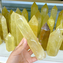 Citrine Quality B Crystal Obelisk Tower