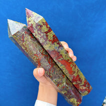 Dragon Bloodstone Crystal Obelisk Tower