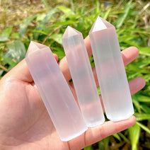 Selenite Tower Crystal Obelisk Tower