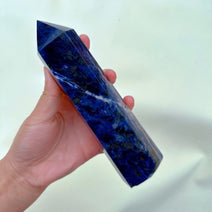 Sodalite Crystal Obelisk Tower