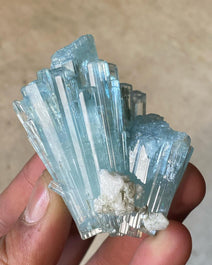 Natural Aquamarine Bunch from Shigar Valley - 96g | Genuine Gemstone | Gemstone Collection | GemSelect