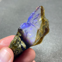 22g Natural Rare Color Ethiopian Water Opal Mineral Specimen