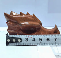 Red Jasper Dragon Head Crystal