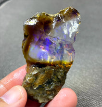 22g Natural Rare Color Ethiopian Water Opal Mineral Specimen