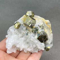 302g Natural Chalcopyrite Crystal Specimen