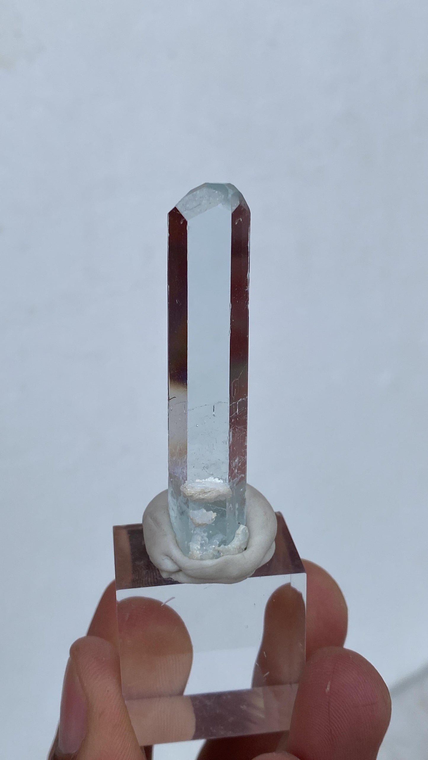Siam Cut Clear Aquamarine Crystal | Shigar Valley